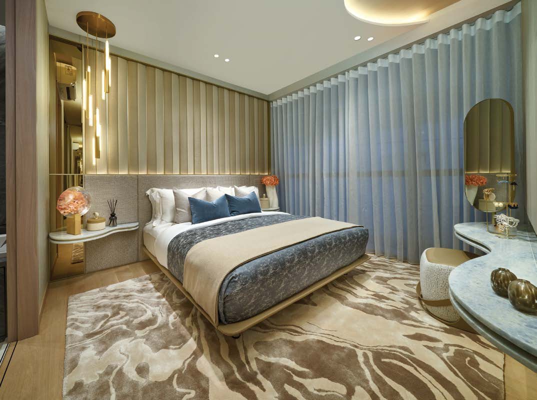 Show unit master bedroom